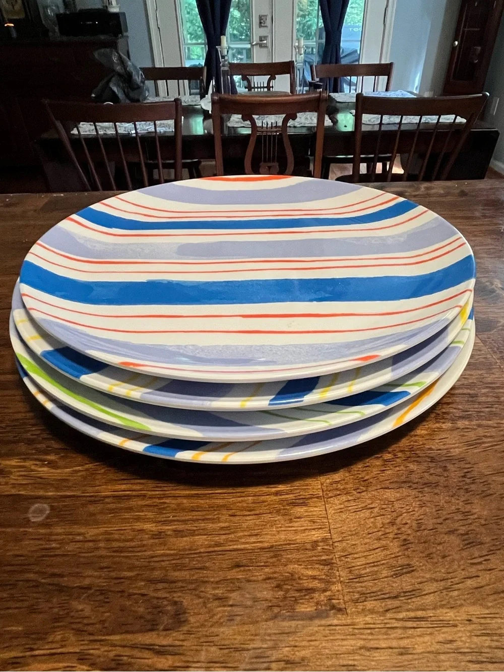 Sur La Table Melamine Dinner Plates Set Of 4 - 10.5